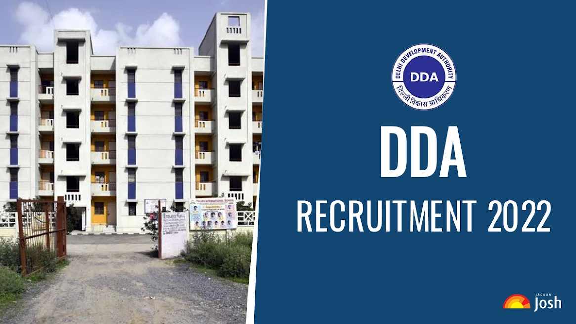 DDA Recruitment 2022